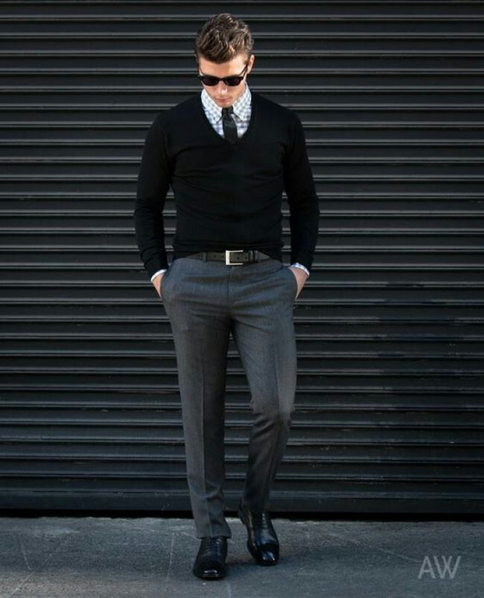 pair of grey pants