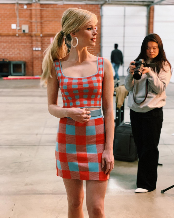 Erin Moriarty Sexy Retro Look