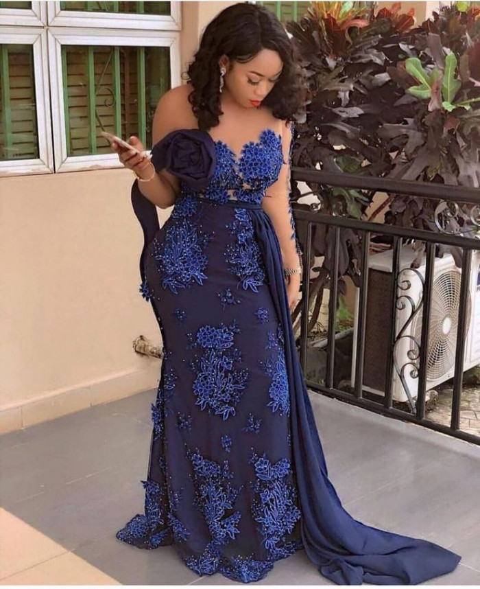 Latest Teenage Girl Latest Lace Gown Styles 2023 For Ladies