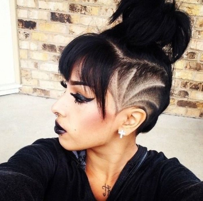 Badass Undercuts Design Females 7