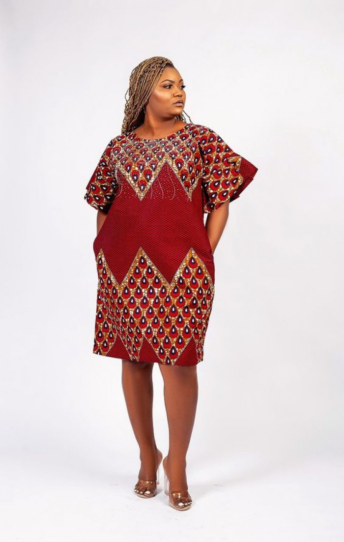 Sassy Ankara Short Dresses