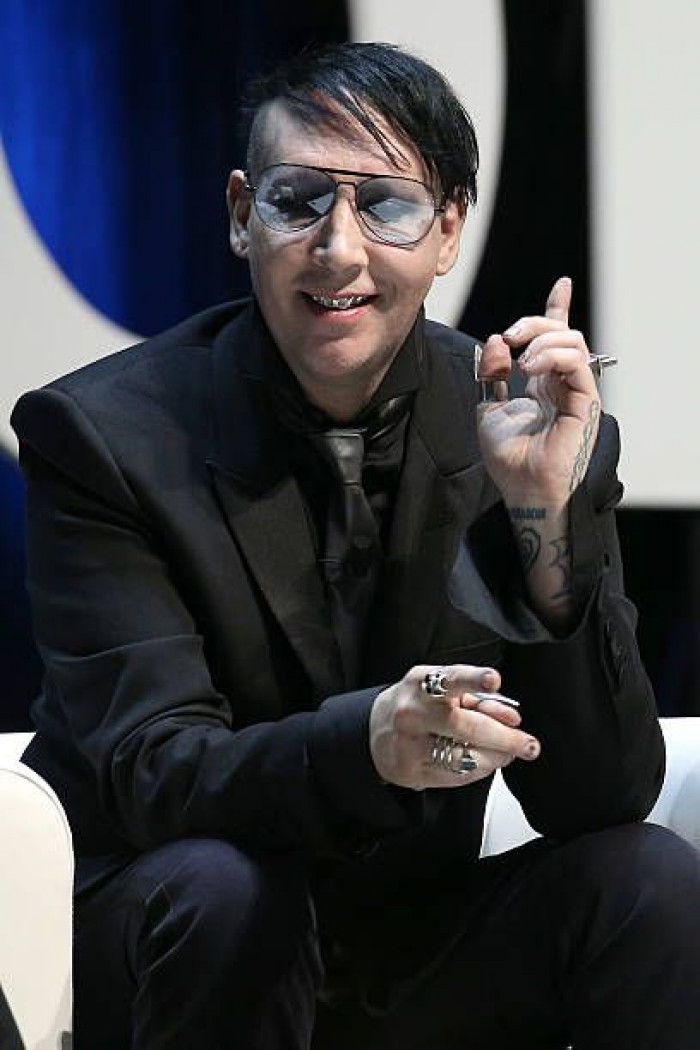 Marilyn Manson's No MakeUpn post