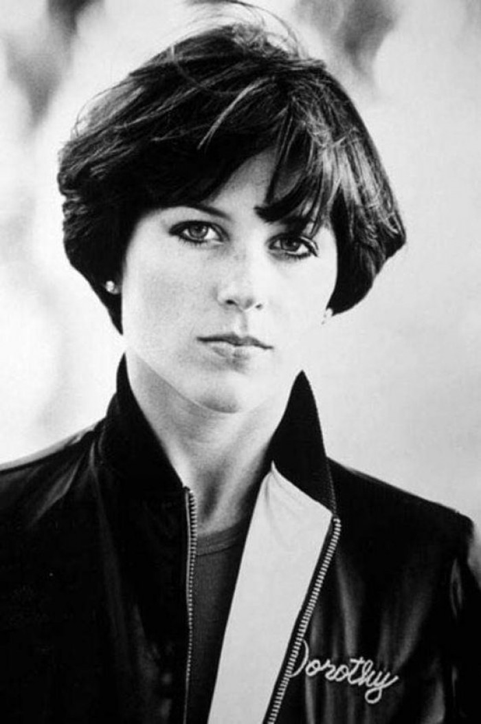 Dorothy Hamill haircut