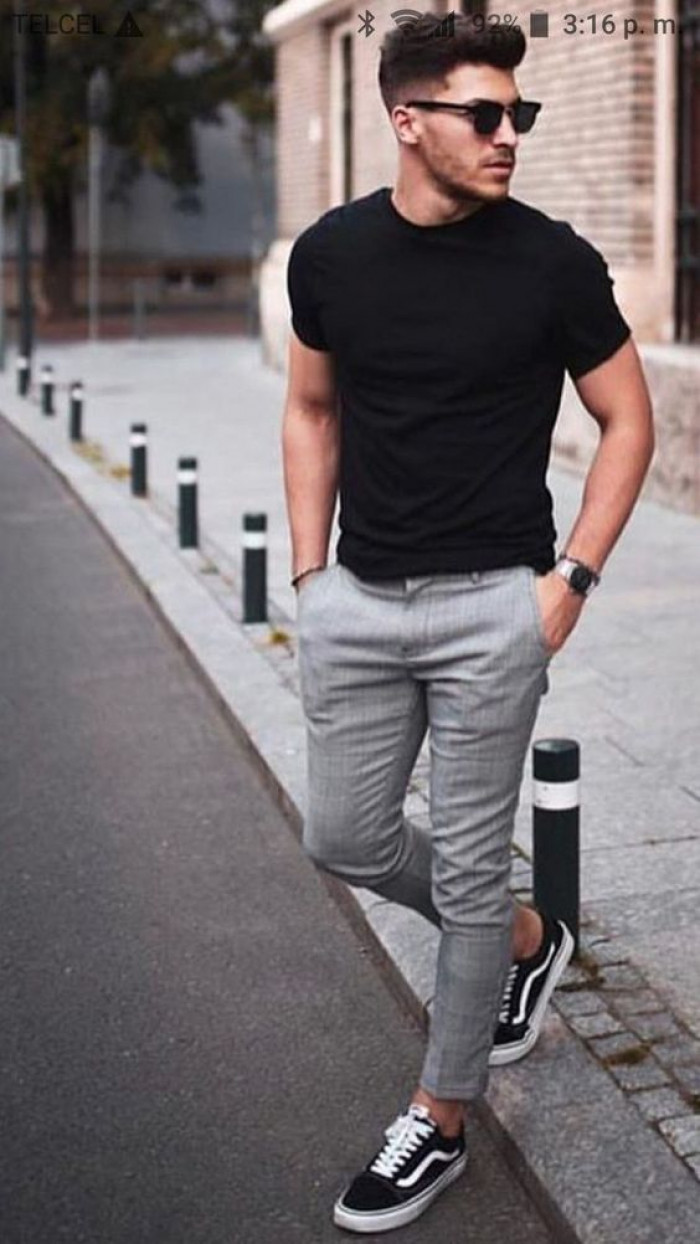 Can I wear tan shoes with a grey shirt and black pants? - Quora-mncb.edu.vn