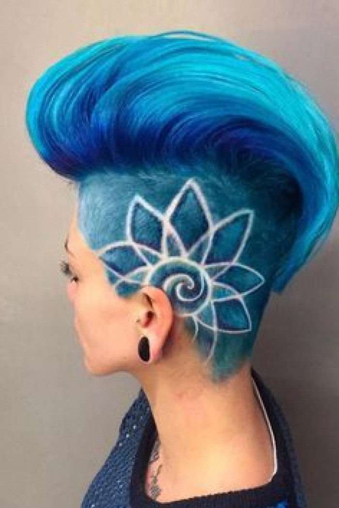 Badass Undercuts Design Females 2