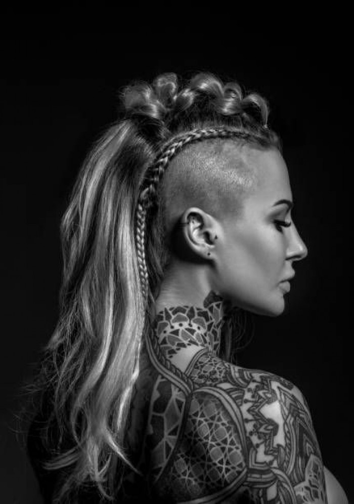 Badass Undercuts Design Females