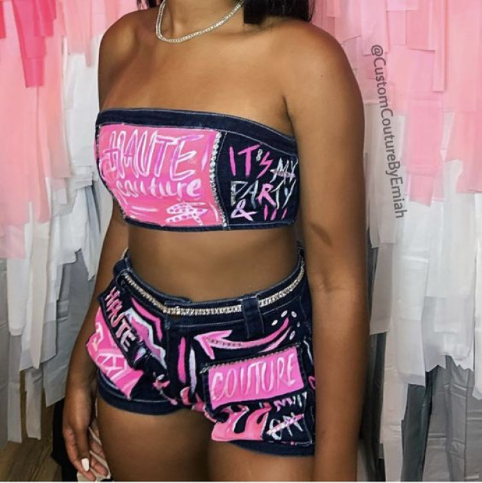 Custom Airbrushed Outfits for Freaknik