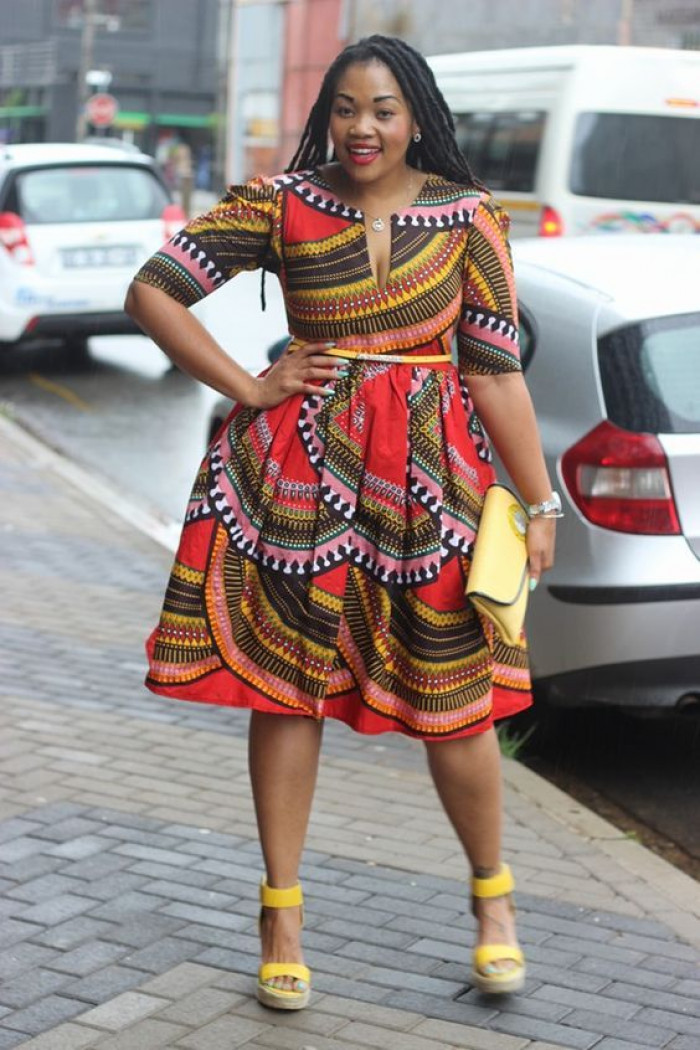 Stylish Short Ankara Dresses