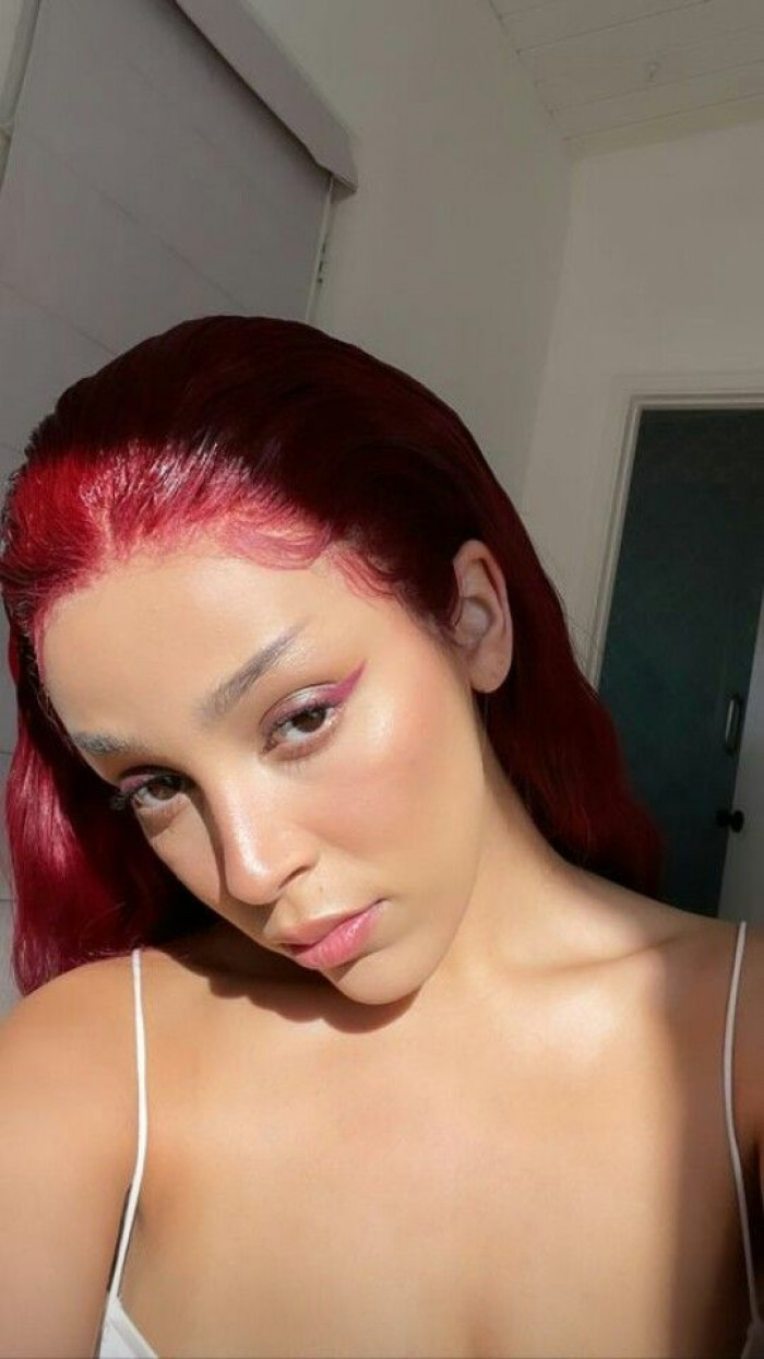 Doja Cat No Makeup Look