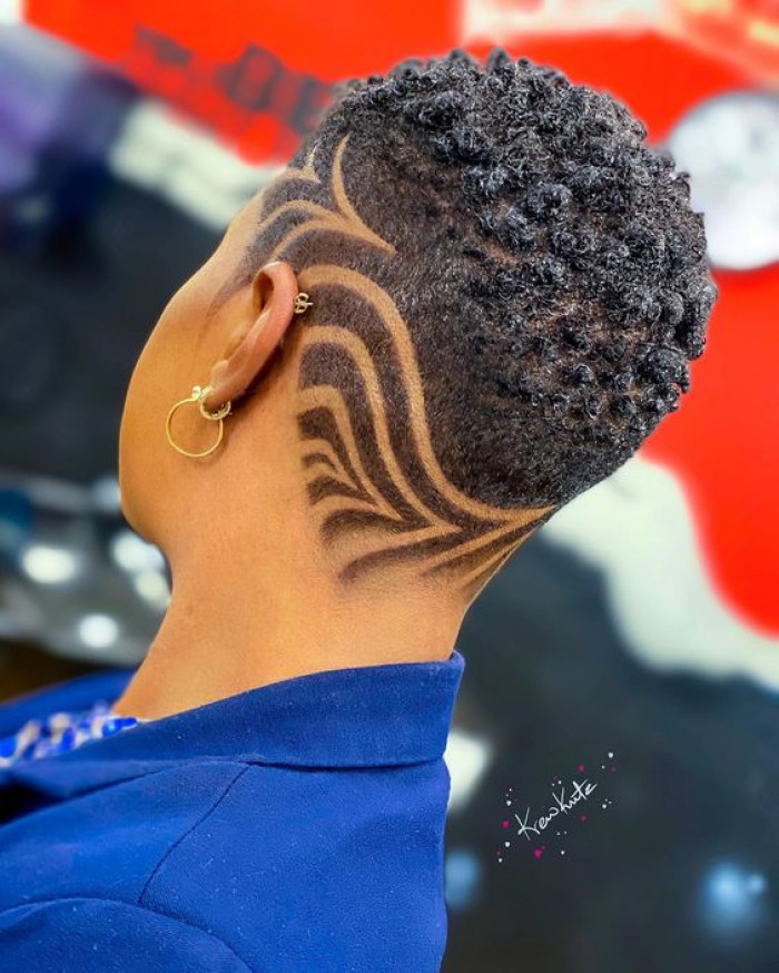 Badass Undercuts Design Females 9