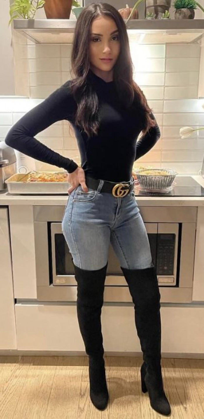 Thigh-high boots