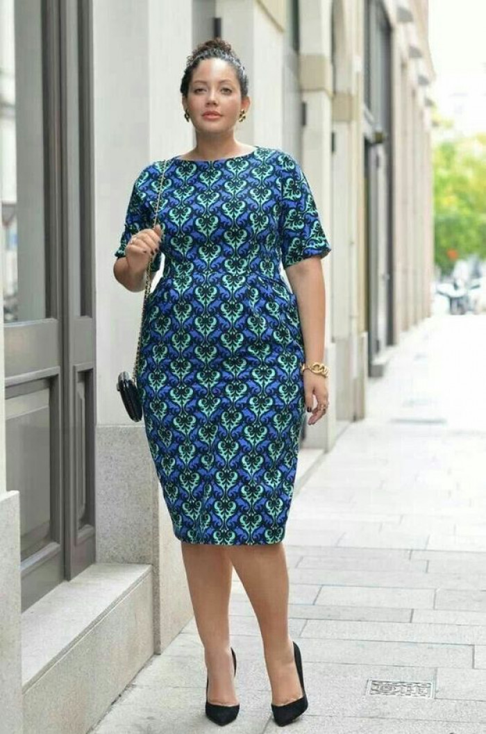 Ankara skater dress