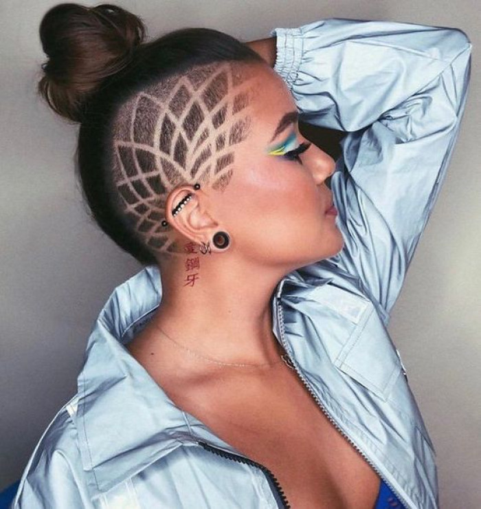 Badass Undercuts Design Females