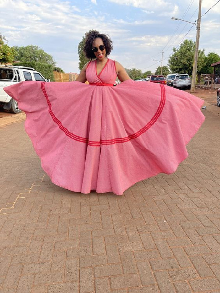 Trendy Makoti Shweshwe Dresses