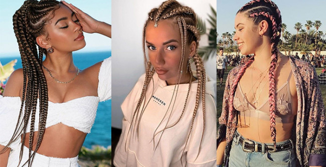 Fancy Outfit For Rasta Braids Big Cornrows Hairstyles
