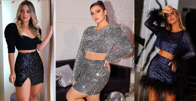 Fascinating Sequin Skirt Outfit ideas for 2023