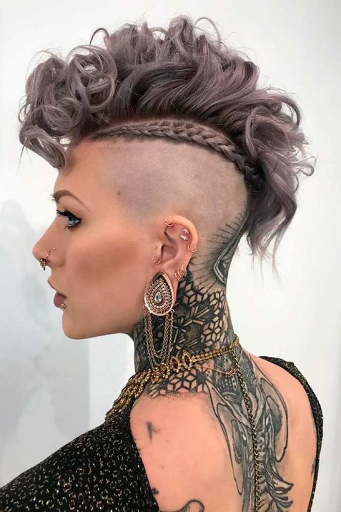 Badass Undercuts Design Females