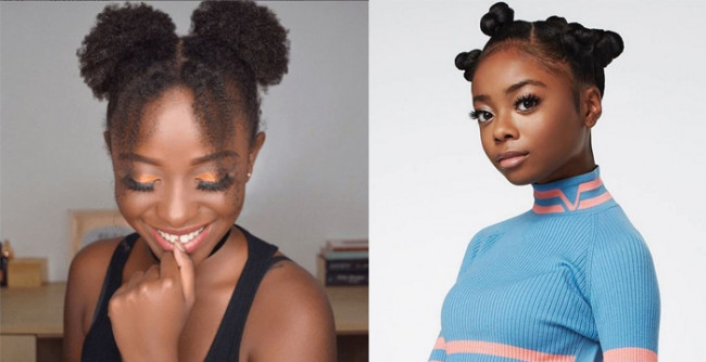Middle school black girl natural hairstyles