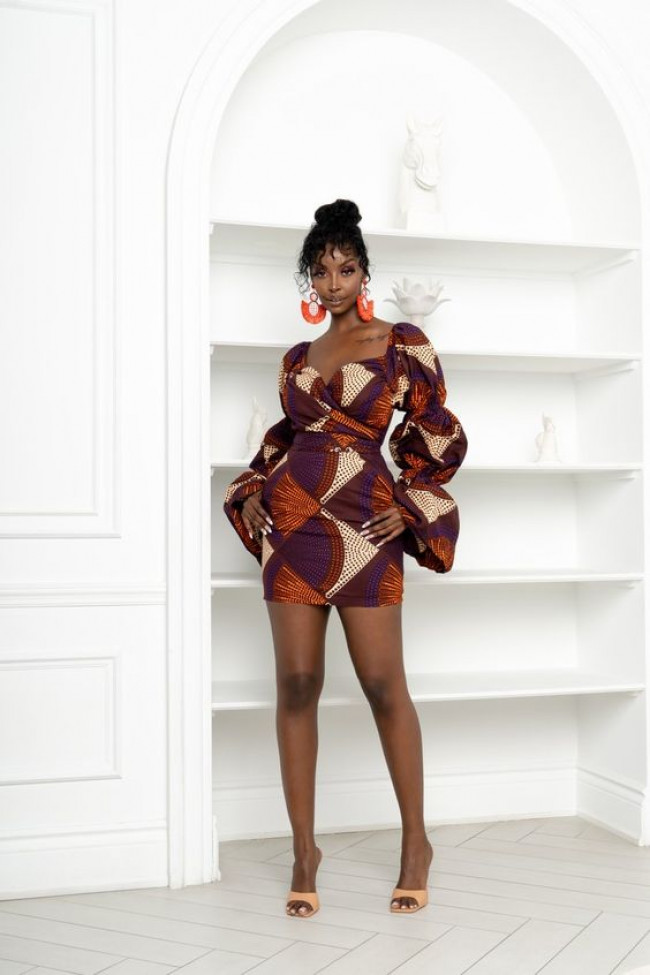 Modern Short African Dresses