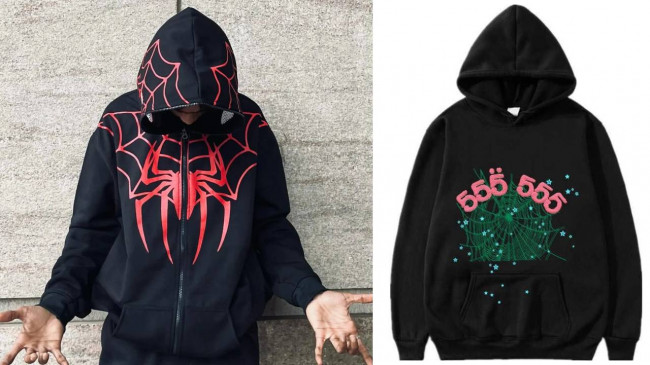 Spider hoodies are known for their soft fabrics and relaxed fit.