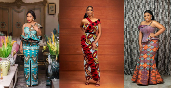 Trendy Kaba and slit fashion styles in Ghana