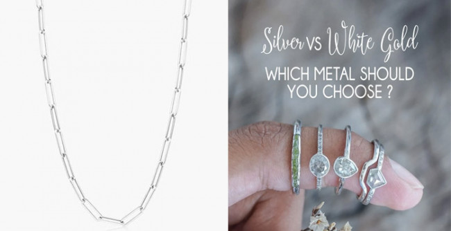 White Gold vs. Silver Earrings: Exploring the Differences